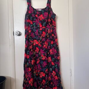 Ava & Viv Tropical Sleeveless Sundress